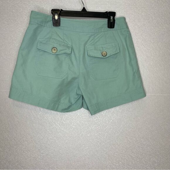 𝅺TRINA Turk Seafoam Green Chino Twill Shirts 4 - Picture 2 of 5